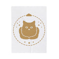 Soft Cat Cat Pet Gift Simple Kitten Cat Fan Minimalist Animal Contemporary Sparkles Blanket