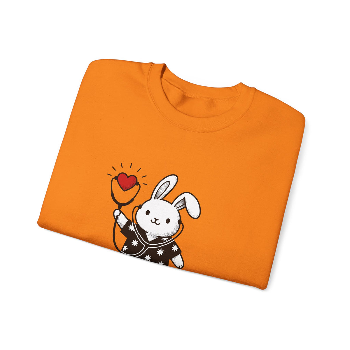 Rabbit Doctor Sweatshirt Nurses Pet Gift Women Kawaii Sweatshirt Bunny Doctor Sweatshirt