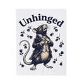 Dressed Mouse Blanket Funny Pet Gift Women Retro Blanket Mouse Blanket Humor Fan Vintage Blanket Animal Graphic Sketch Flower Blanket
