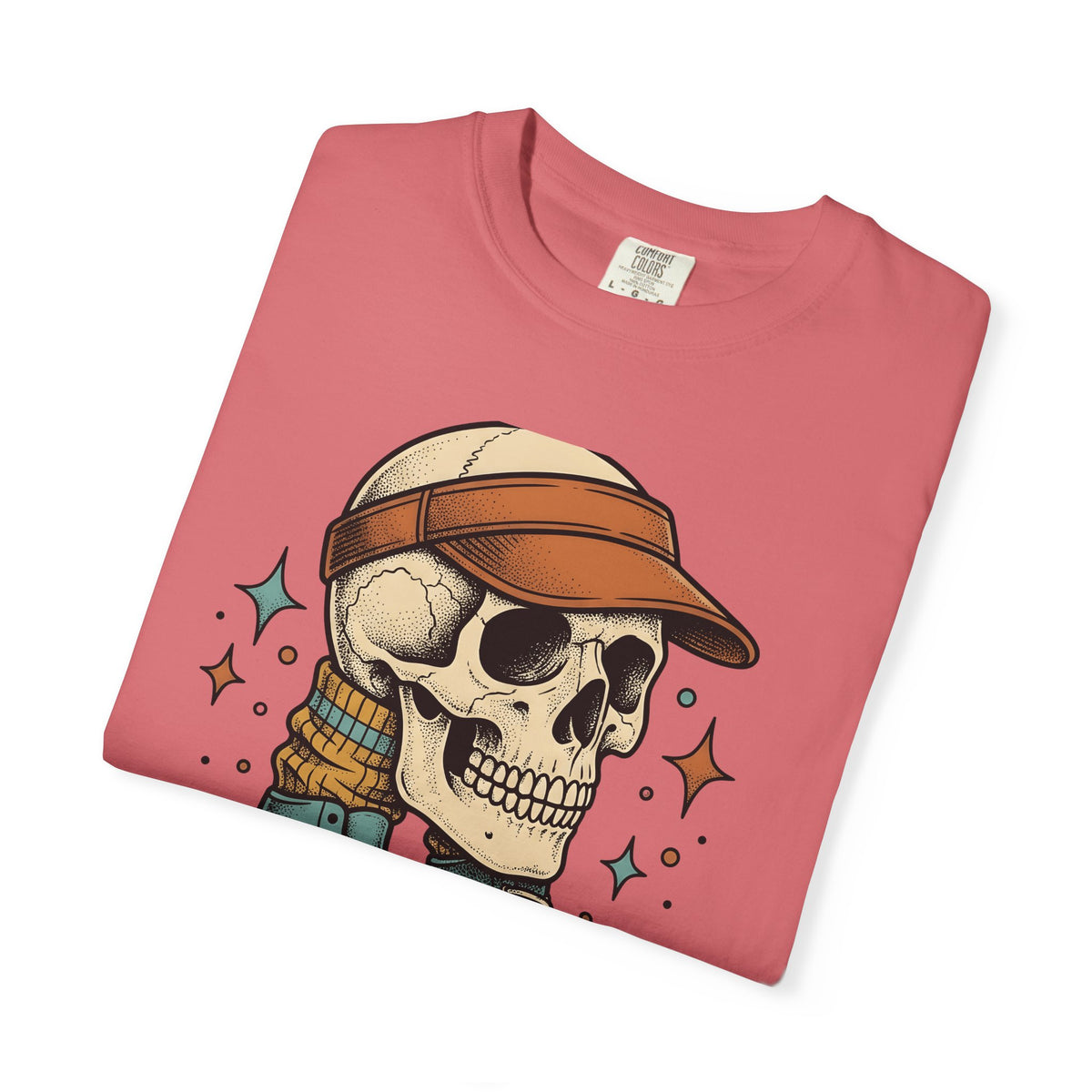 Skull Quad Skates Halloween Wheels Gift Line Roller Skates Horror Fan Wheels T-Shirt