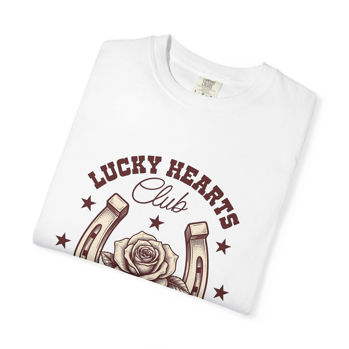 Iron Horse Rose T-Shirt Cowgirl Ranch Gift Women Linework T-Shirt Iron Horse T-Shirt Cowgirl Fan Minimalist T-Shirt Farm Graphic Hand Drawn Shining