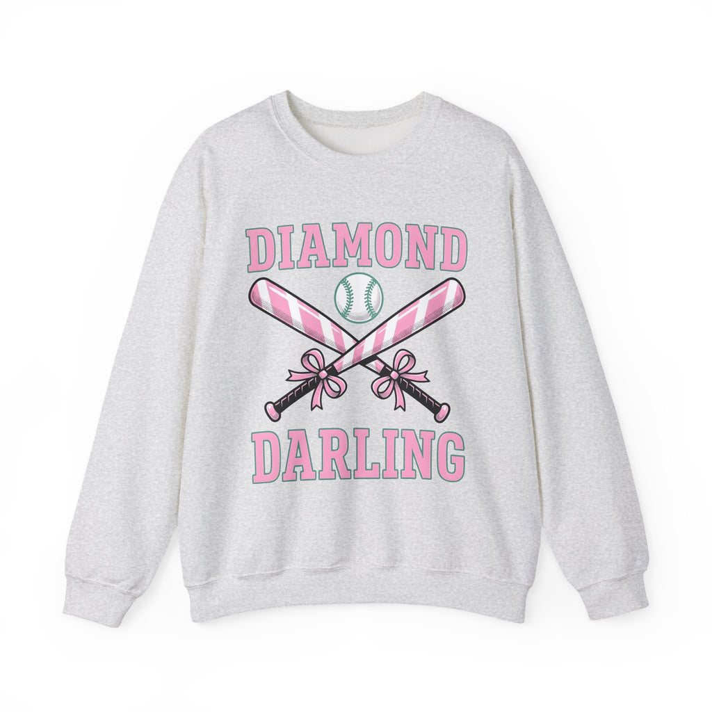 Crossed Baseball Bats Sweatshirt Softball Group Gift Women Vector Sweatshirt Baseball Bat Sweatshirt Softball Fan Digital Graphic Sweatshirt Vintage Ribbon