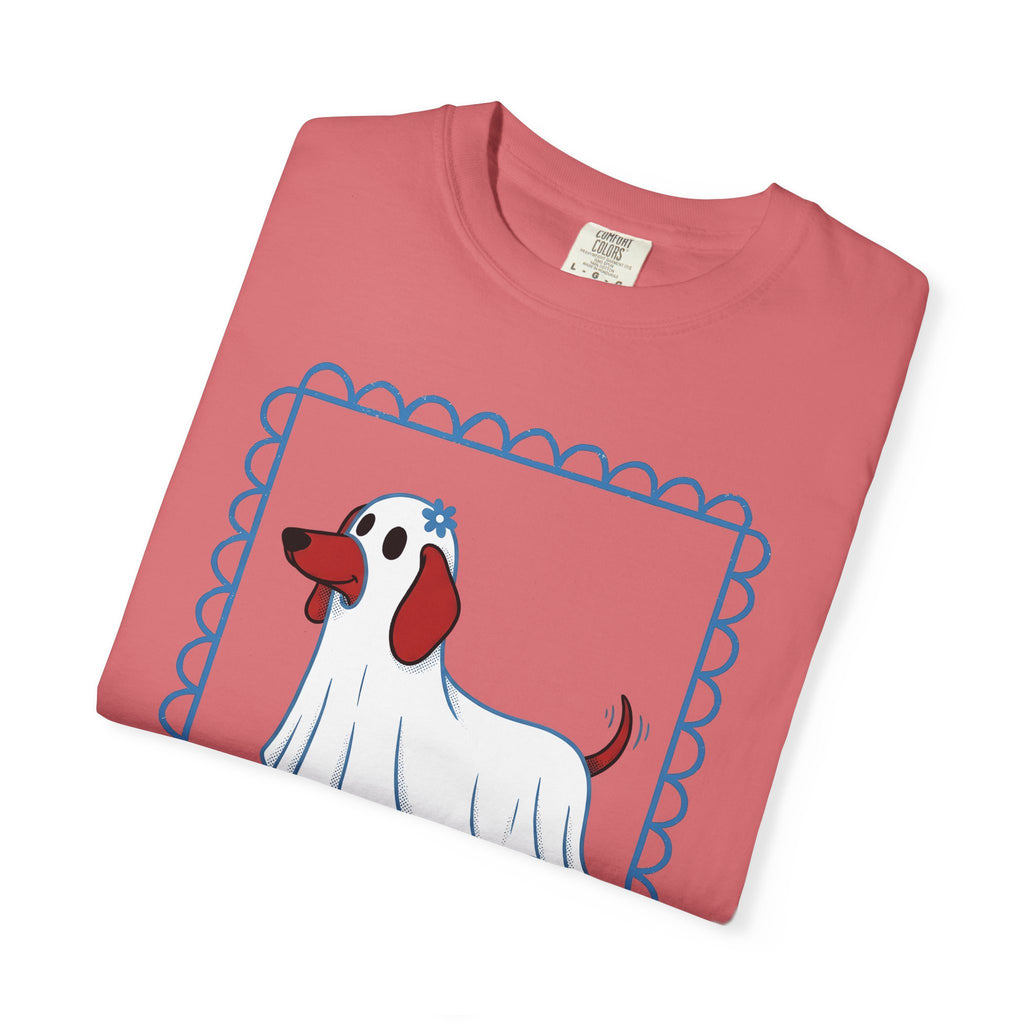 Dachshund Ghost Halloween Dog Gift Cartoon Wiener T-Shirt