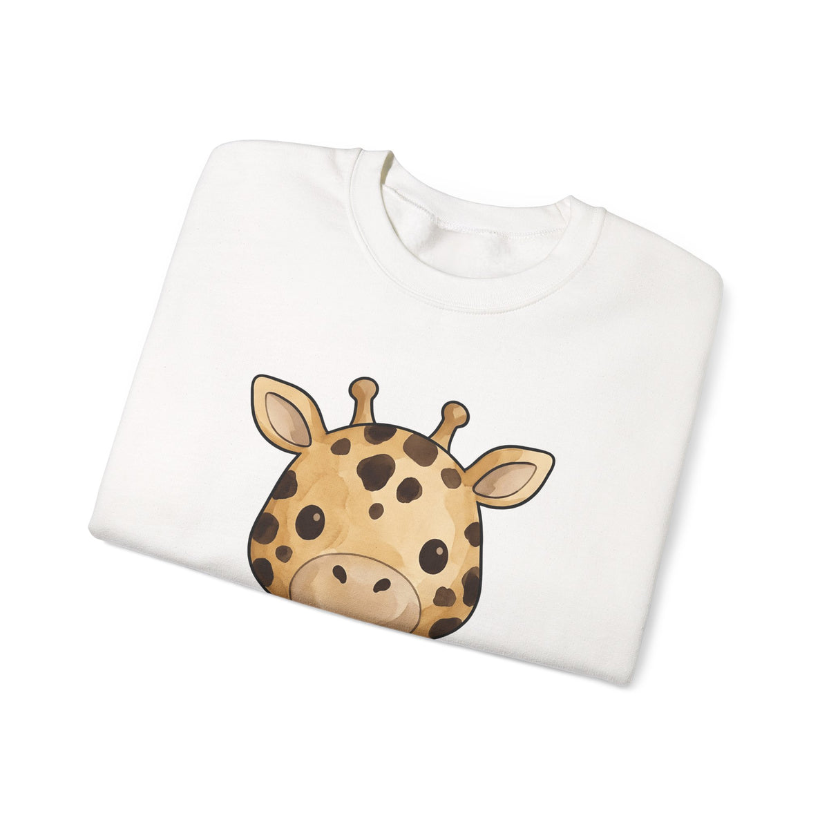 Giraffe Illustration Sweatshirt Moms Jungle Gift Women Paint Sweatshirt Giraffe Sweatshirt Mom Fan Watercolor Sweatshirt Tropical Graphic Charming Wildlife
