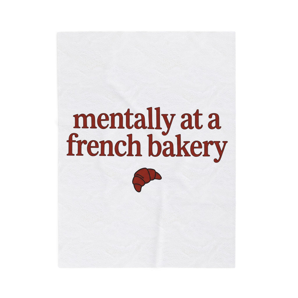 Croissant Drawing Blanket Desserts Snack Gift Women Line Art Blanket Pastry Blanket Dessert Fan Minimalist Blanket Munchie Graphic Hand Drawn Baked