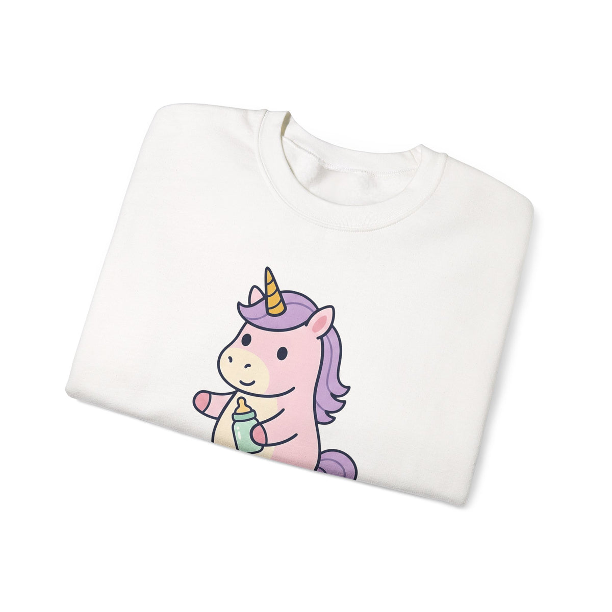 Baby Unicorn Sweatshirt NICU Nurse Clinic Gift Women Adorable Sweatshirt Unicorn Sweatshirt Nurse Practitioner Enthusiast Cute Sweatshirt Medical Graphic