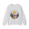 Mountain Scenery Sweatshirt Nature Camping Gift Women Rustic Sweatshirt Landscape Sweatshirt Outdoors Enthusiast Distressed Sweatshirt Outdoor Graphic Vintage