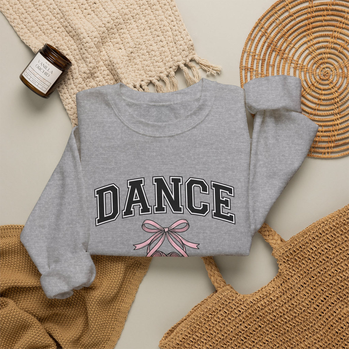 Ballet Shoes Sweatshirt Dance Mom Ballet Gift Women Hand Drawn Sweatshirt Pointe Shoes Sweatshirt Dance Mom Enthusiast Illustrated Graphic Dancer