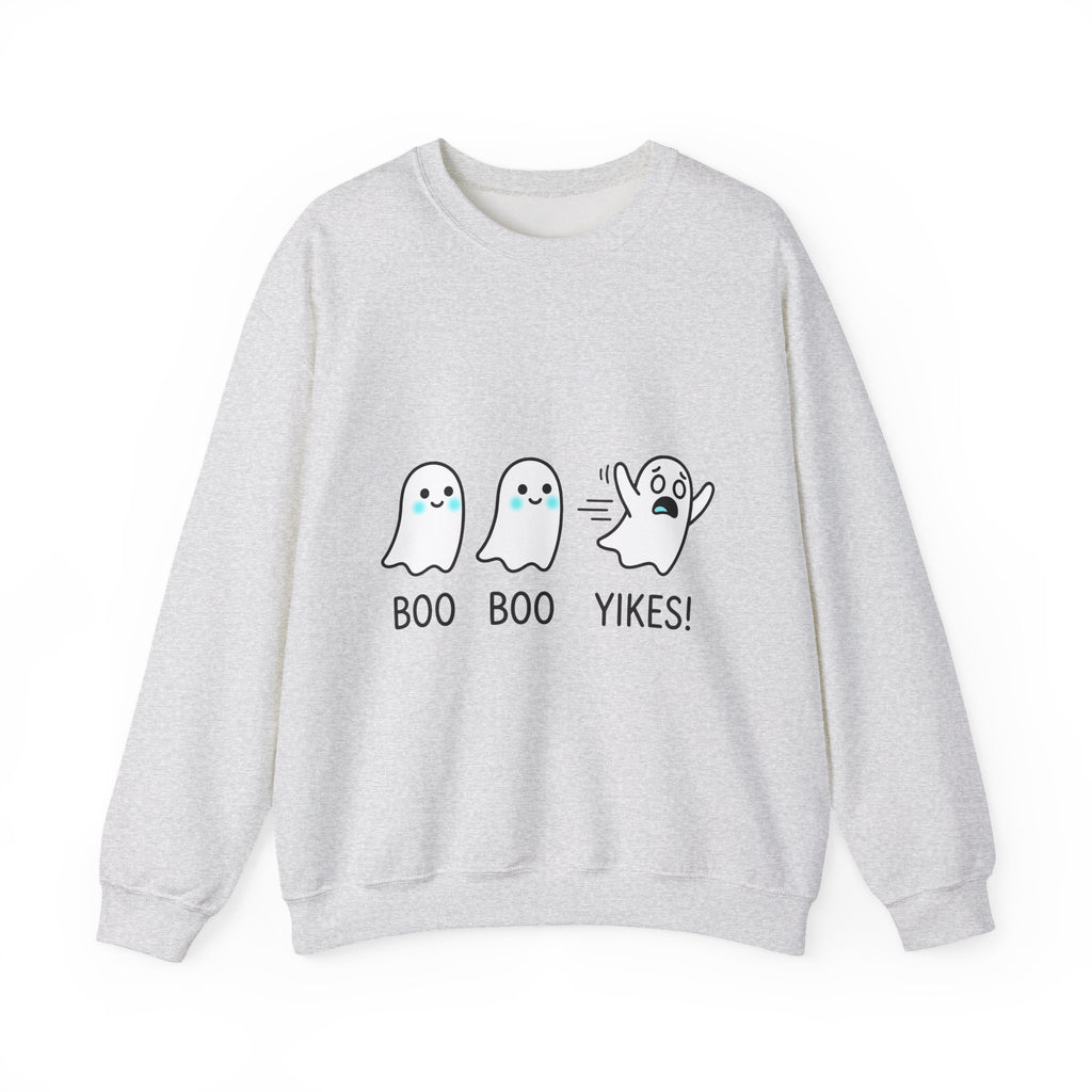 Sweet Ghost Pack Sweatshirt Funny Halloween Party Gift Women Chibi Sweatshirt Ghostly Spirits Sweatshirt Humor Fan Cartoon Sweatshirt Spooky Graphic Halloween