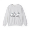 Sweet Ghost Pack Sweatshirt Funny Halloween Party Gift Women Chibi Sweatshirt Ghostly Spirits Sweatshirt Humor Fan Cartoon Sweatshirt Spooky Graphic Halloween