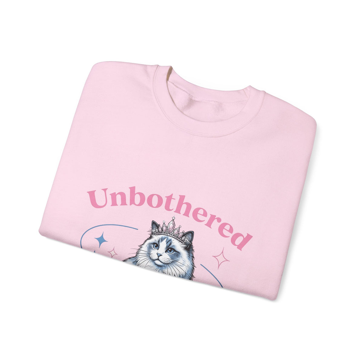 Crowned Cat Sweatshirt Cat Princess Gift Women Trending Sweatshirt Kitty Sweatshirt Cat Fan Feline Sweatshirt Royal Graphic Vintage Sparkle Sweatshirt
