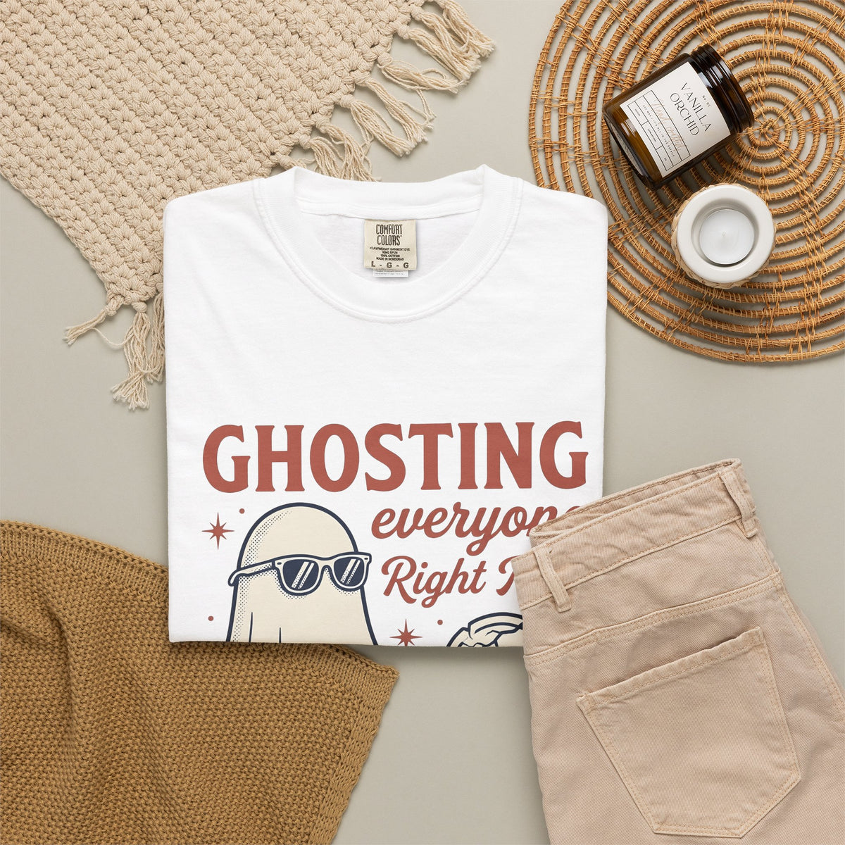 Apparition Eyewear T-Shirt Halloween Fun Gift Women Rustic T-Shirt Glasses T-Shirt Horror Fan Spectacles T-Shirt Amusement Graphic Traditional