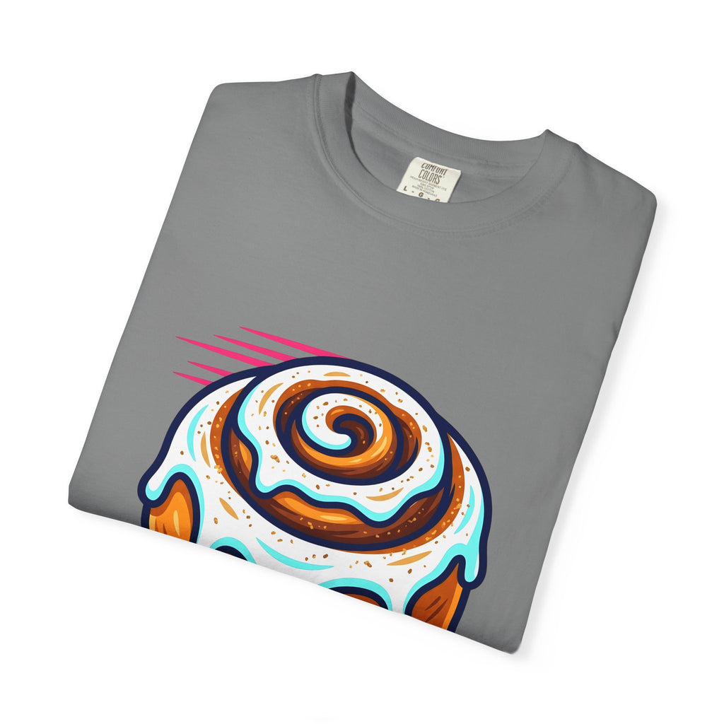 Cinnamon Pastry T-Shirt Desserts Bakery Gift Women Line Art T-Shirt Danish T-Shirt Dessert Fan Illustration T-Shirt Bakery Design Classic Topping