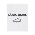 Loudspeaker Blanket Moms Spirit Squad Gift Women Basic Blanket Speaker Blanket Mother Enthusiast Loudspeaker Blanket Squad Graphic Sleek Cursive