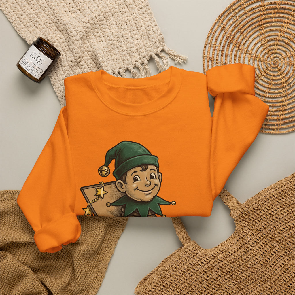 Elf Jack In The Box Christmas Holiday Gift Vintage Jack In The Box Christmas Sweatshirt