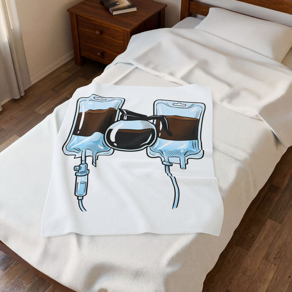 Coffee Steep Blanket Blanket Nurses Espresso Gift Women Comic Blanket Coffee Blanket Blanket Nurse Enthusiast Cartoon Blanket Coffee Illustration Retro