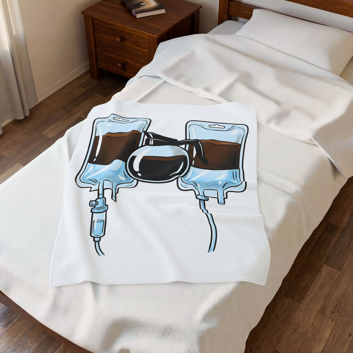 Coffee Steep Blanket Blanket Nurses Espresso Gift Women Comic Blanket Coffee Blanket Blanket Nurse Enthusiast Cartoon Blanket Coffee Illustration Retro