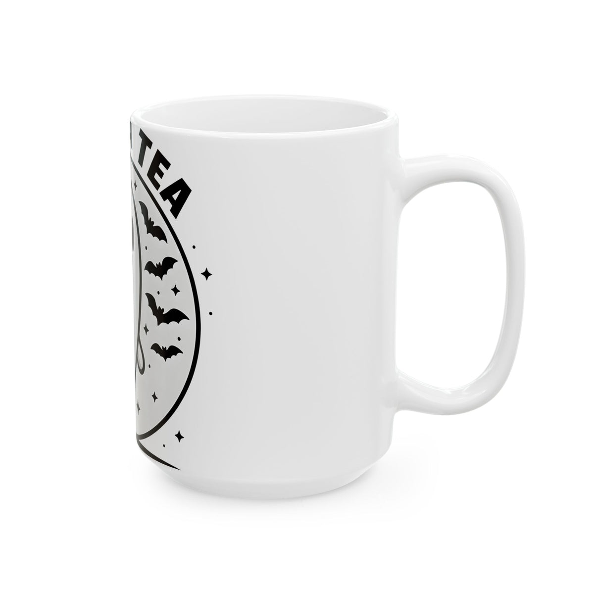 Ghost Bubble Tea Mug Halloween Cuisine Gift Women Charming Mug Boba Mug Halloween Fan Cute Mug Food Graphic Animated Bats