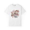 Cassette Tape T-Shirt Mom Music Gift Women Boho T-Shirt Mix Tape T-Shirt Mother Fan Vintage T-Shirt Music Graphic Retro Flowers T-Shirt