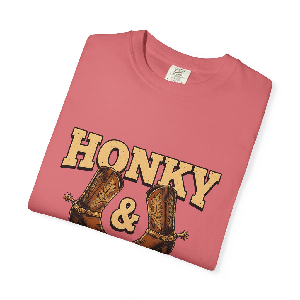 Cowboy Boots T-Shirt Cowgirl Country Gift Women Vintage T-Shirt Boot T-Shirt Cowgirl Fan Rodeo T-Shirt Country Graphic Western Spurs T-Shirt