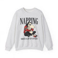 Girl Sweatshirt Sweatshirt Funny Sleep Gift Women Comic Sweatshirt Plushie Sweatshirt Humor Fan Cartoon Sweatshirt Slumber Graphic Retro Alarm Clock Sweatshirt