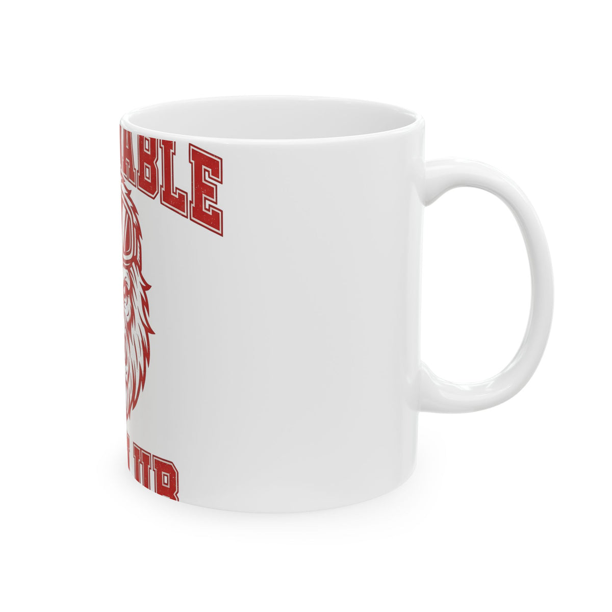 Abominable Snowman Face Mug Christmas Cold Gift Women Strong Mug Yeti Mug Xmas Fan Vintage Mug Frosty Graphic Antique Snow Goggles