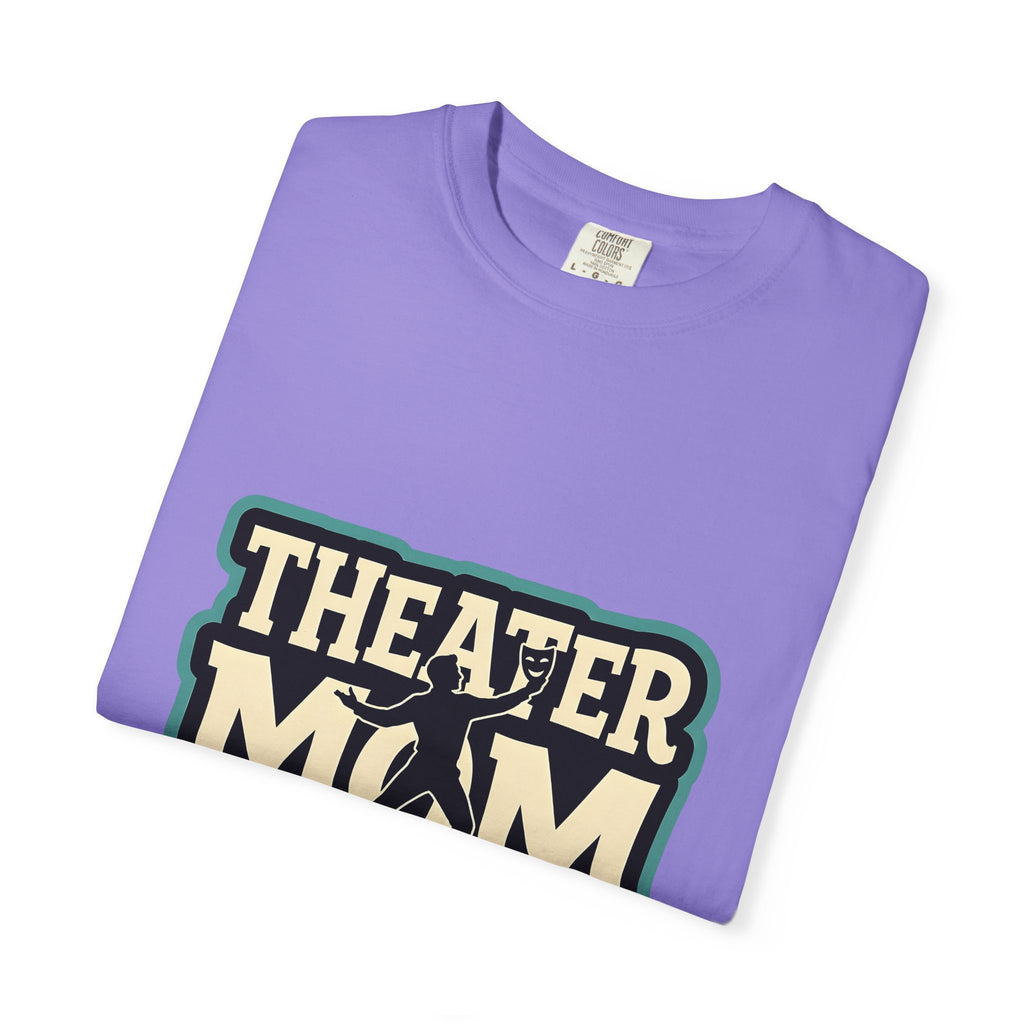 Play Actor T-Shirt Moms Show Gift Women Line Art T-Shirt Thespian T-Shirt Mother Fan Minimalist T-Shirt Drama Graphic Old School Theater Mask