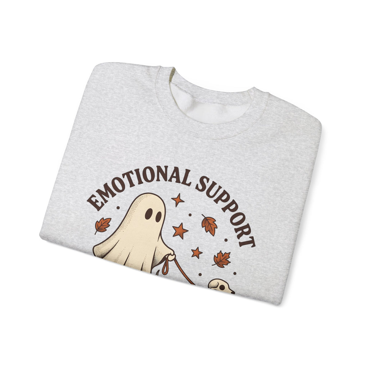 Skeleton Dog Halloween Dark Gift Retro Dog Skeleton Horror Fan Spooky Gothic Hand Drawn Sweatshirt