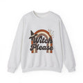 Witch Hat Rainbow Sweatshirt Halloween Supernatural Gift Women Hippie Sweatshirt Witchy Hat Sweatshirt Horror Fan Boho Sweatshirt Occult Graphic Classic