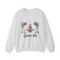 Skull Bowling Sweatshirt Bowling Satire Gift Women Caricature Sweatshirt Skull Sweatshirt Bowling Fan Cartoon Sweatshirt Satire Graphic Classic Orange Kicks