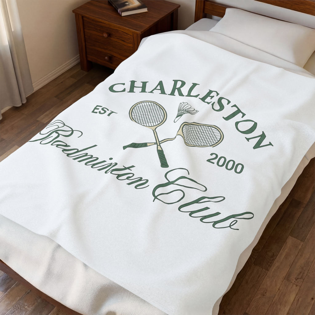 Badminton Racquets Badminton Group Gift Sketch Rackets Badminton Enthusiast Drawing Team Basic Birdie Blanket