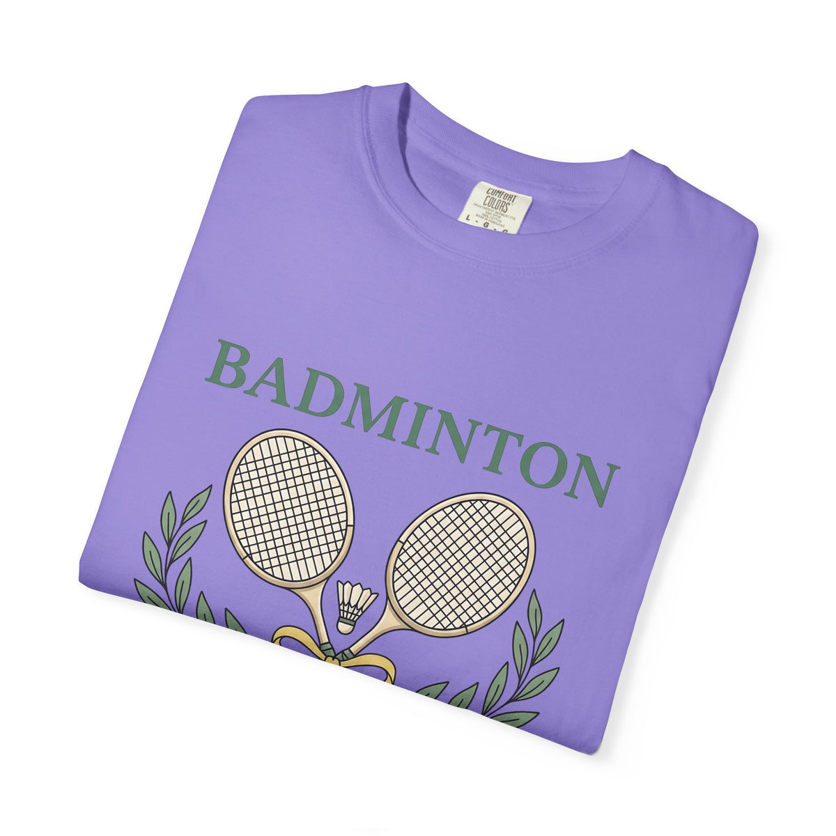 Birdie Rackets T-Shirt Badminton Fitness Gift Women Retro T-Shirt Shuttlecocks T-Shirt Badminton Enthusiast Vintage T-Shirt Workout Graphic Doodle