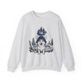 Corgi Pet Sweatshirt Dog Sailing Gift Women Classic Sweatshirt Puppy Sweatshirt Dog Fan Retro Sweatshirt Nautical Graphic Line Art Pirate Boat Sweatshirt