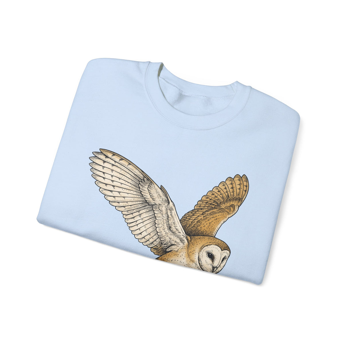 Barn Owl Sweatshirt Christmas Pets Gift Women Cartoon Sweatshirt Owl Sweatshirt Xmas Fan Owl Sweatshirt Animal Graphic Classic Globe Lights Sweatshirt