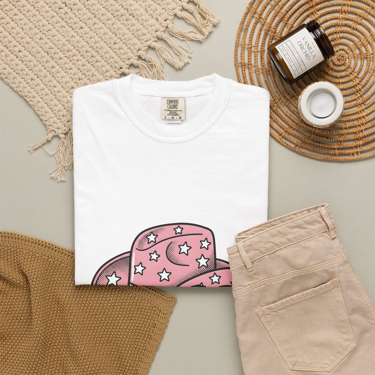 Cowboy Hat T-Shirt Cute Cowgirl Gift Women Comic T-Shirt Stetson T-Shirt Adorable Fan Cartoon T-Shirt Rodeo Graphic Vintage Heart Glasses T-Shirt