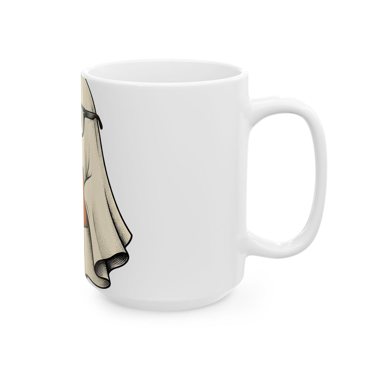 Spirit Reading Mug Halloween Reader Gift Women Comic Mug Clairvoyance Mug Horror Fan Comic Art Mug Fortune Teller Graphic Retro