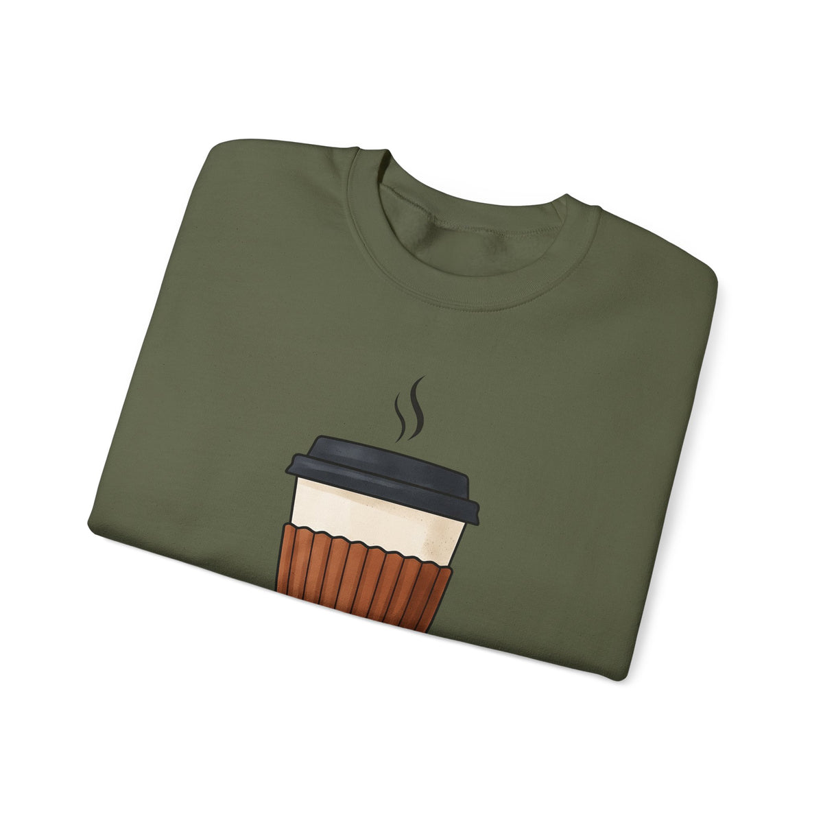 Coffee Cup Nurses Coffee Gift Modern Mug Nurse Enthusiast Contemporary Caffeine Minimalist Steam Sweatshirt