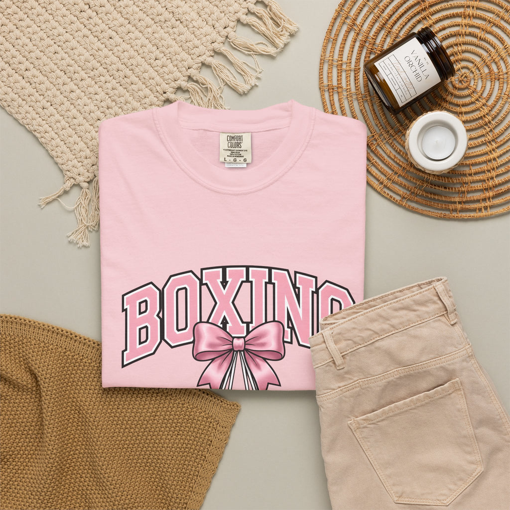 Boxing Gloves Boxing Workout Gift Cartoon Boxing Mitts Boxing Fan Fighting Fitness T-Shirt