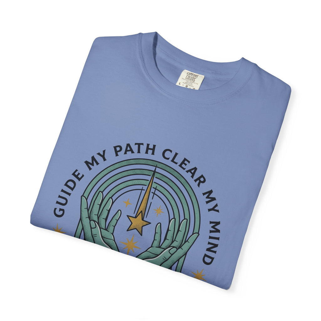 Hands Prism T-Shirt Boho Chic Meditation Gift Women Tribal T-Shirt Prismatic T-Shirt Bohemian Enthusiast Ethnic T-Shirt Mindfulness Graphic Rustic