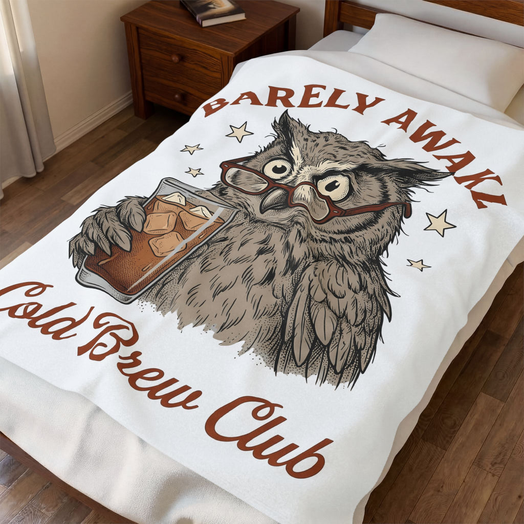 Bird Coffee Blanket Coffee Fauna Gift Women Old School Blanket Coffee Art Blanket Coffee Fan Wildlife Graphic Blanket Line Art Shines Blanket