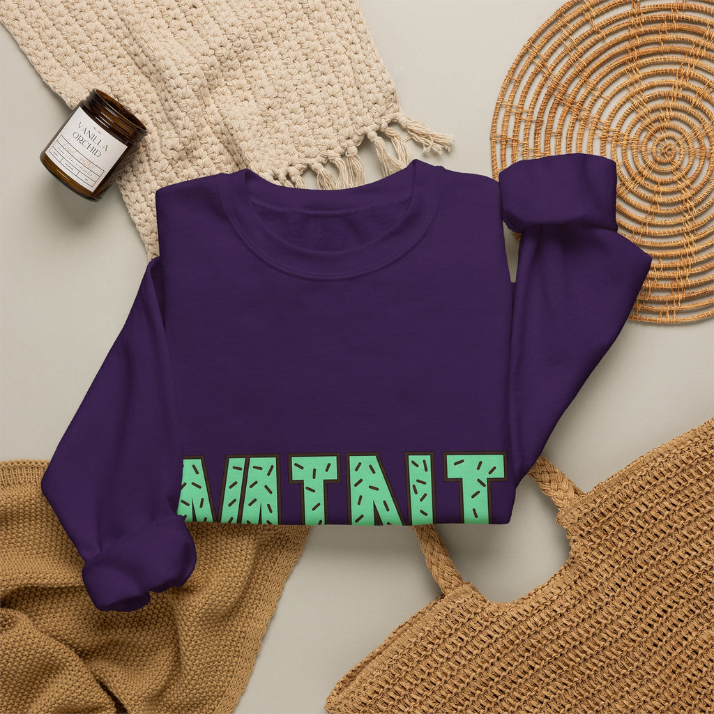 Sprinkle Motif Text Sweatshirt Desserts Confections Gift Women Cute Sweatshirt Sprinkle Text Sweatshirt Dessert Fan Sprinkles Sweatshirt Candy Graphic Hand