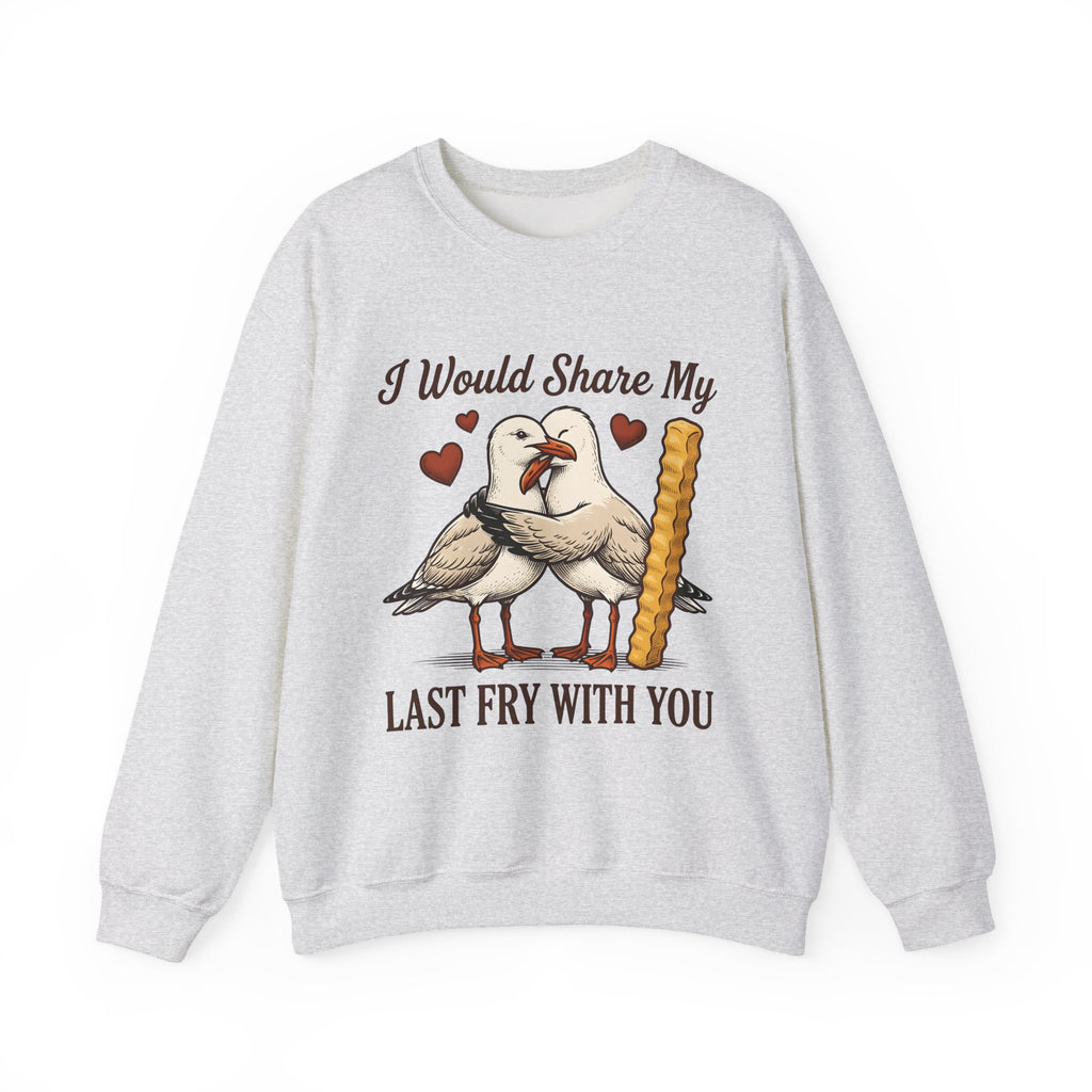 Seagull Couple Sweatshirt St. Valentine's Day Humor Gift Women Vintage Sweatshirt Gull Sweatshirt Valentine Fan Retro Sweatshirt Funny Graphic Hand Drawn