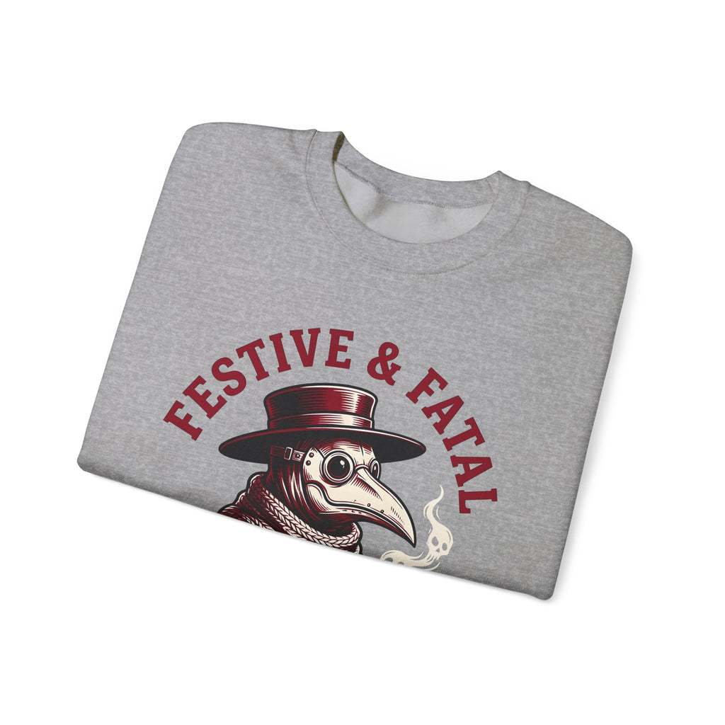 Plague Healer Sweatshirt Christmas Macabre Gift Women Mysterious Sweatshirt Doctor