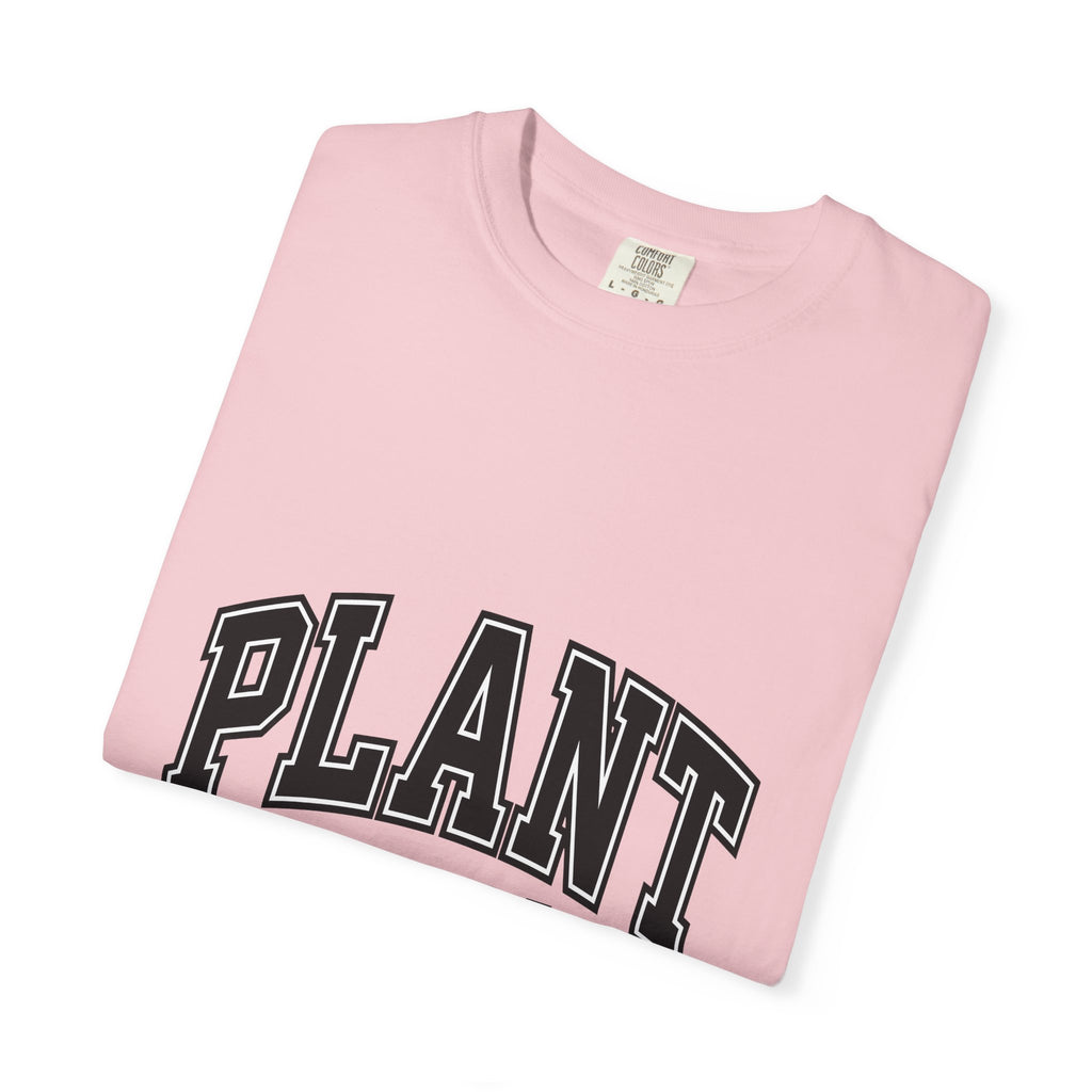 College Font Text T-Shirt Mom Gardening Gift Women Bold T-Shirt Typography T-Shirt Motherhood Fan Typography T-Shirt Gardener Graphic Vintage