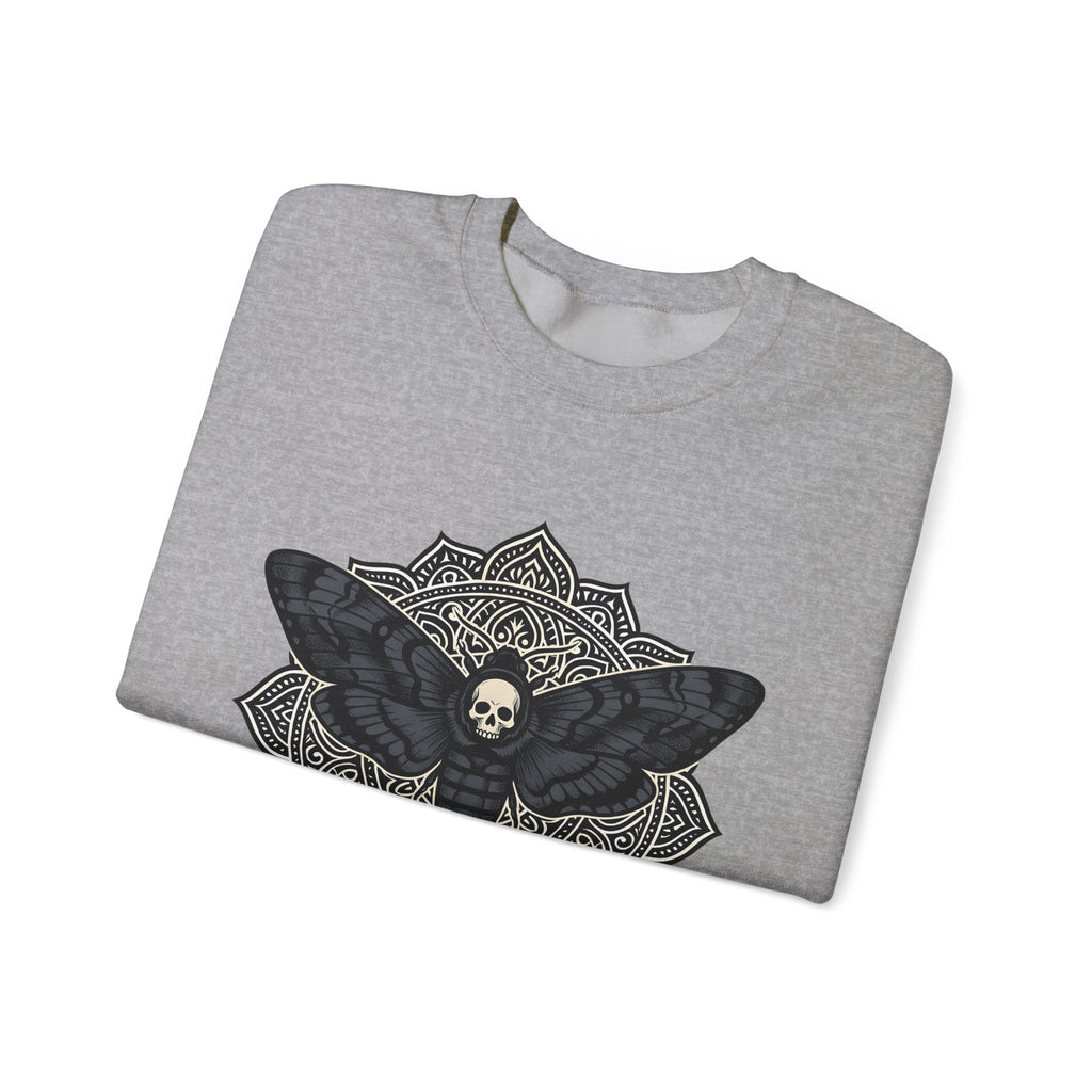 Bug Skull Sweatshirt Boho Chic Dark Fashion Gift Women Floral Sweatshirt Insect Skull Sweatshirt Bohemian Fan Botanical Sweatshirt Gothic Graphic Sketch