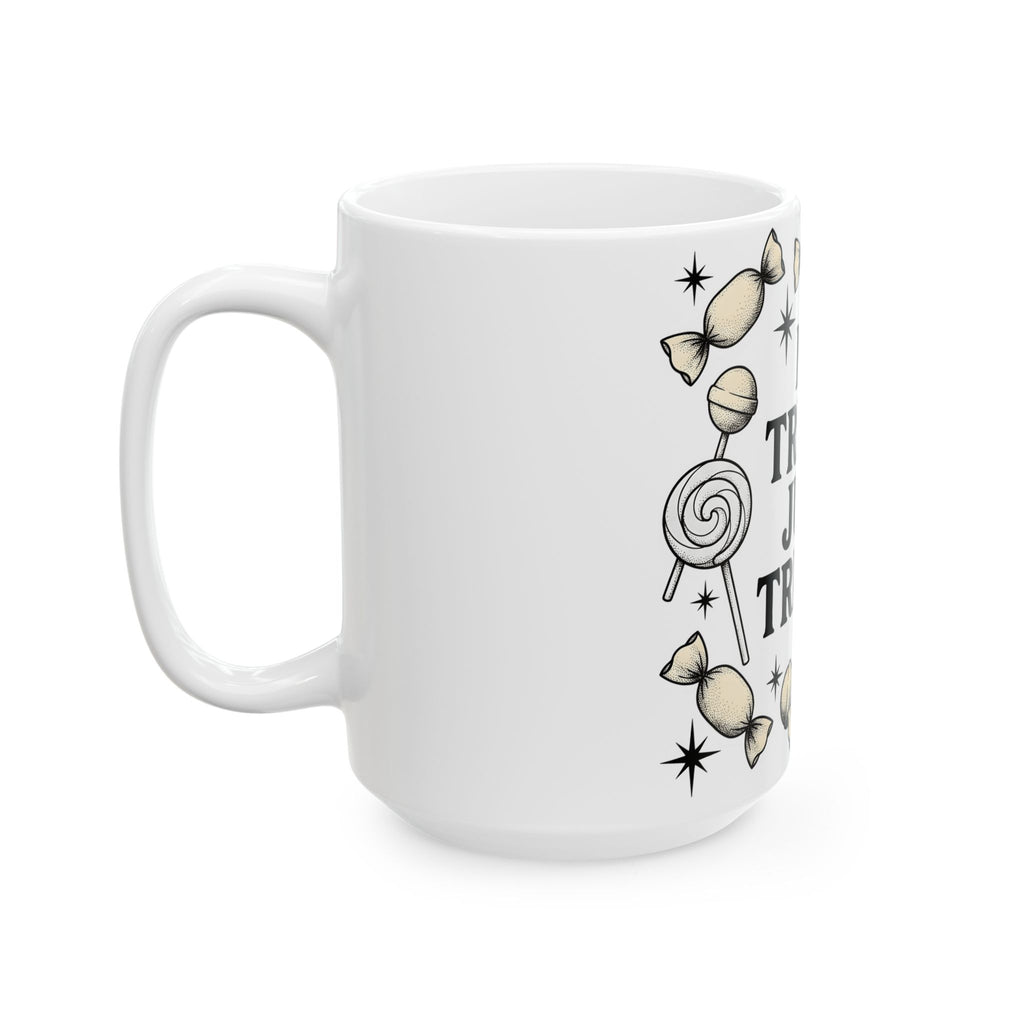 Sugar Lollipops Mug Halloween Treats Gift Women Rustic Mug Lollipops Mug Spooky Fan Country Mug Sweets Graphic Classic Twinkles