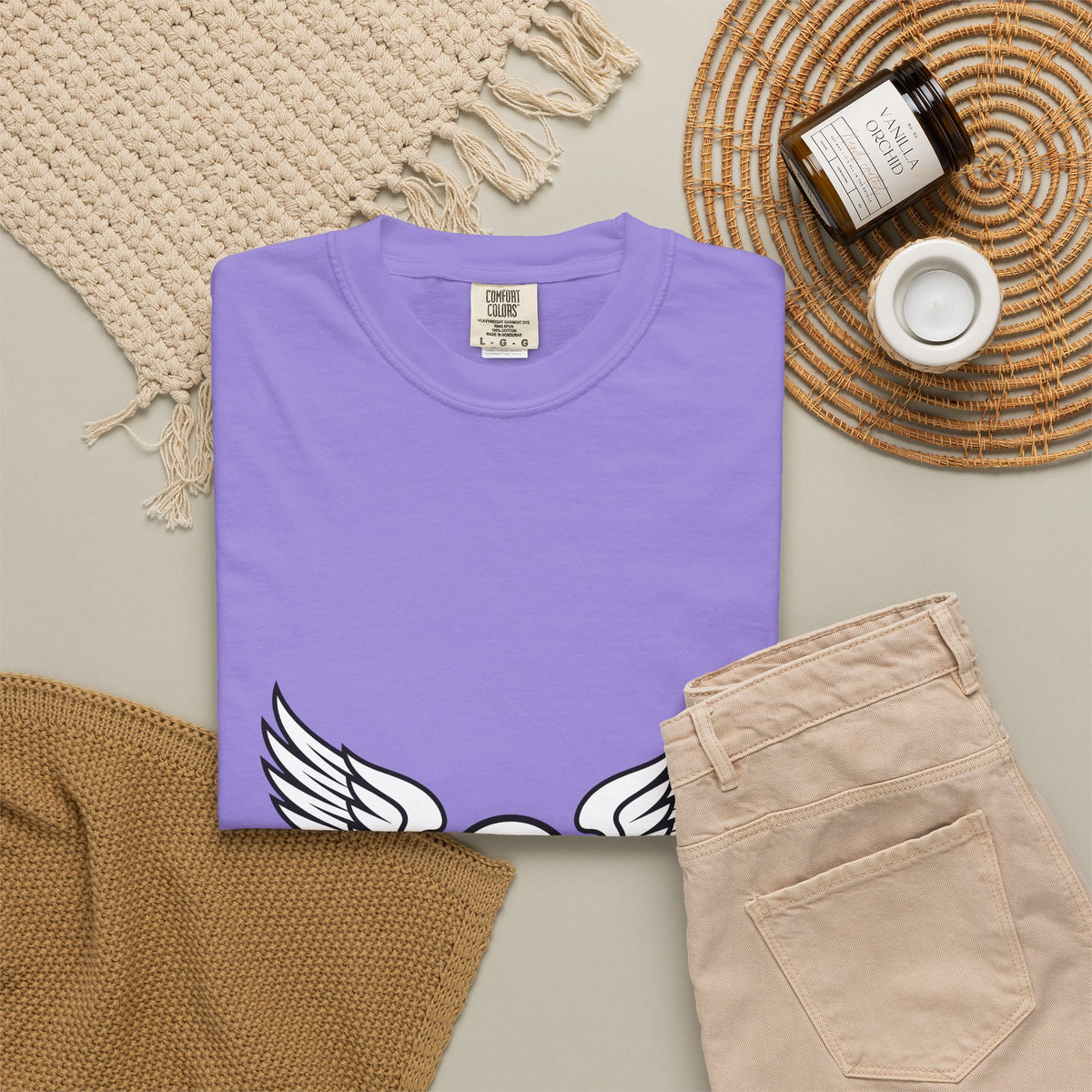 Winged Eye T-Shirt Cute Mythical Gift Women Outline Drawing T-Shirt Eye Symbol T-Shirt Adorable Fan Symbolic T-Shirt Magical Graphic Basic Wings