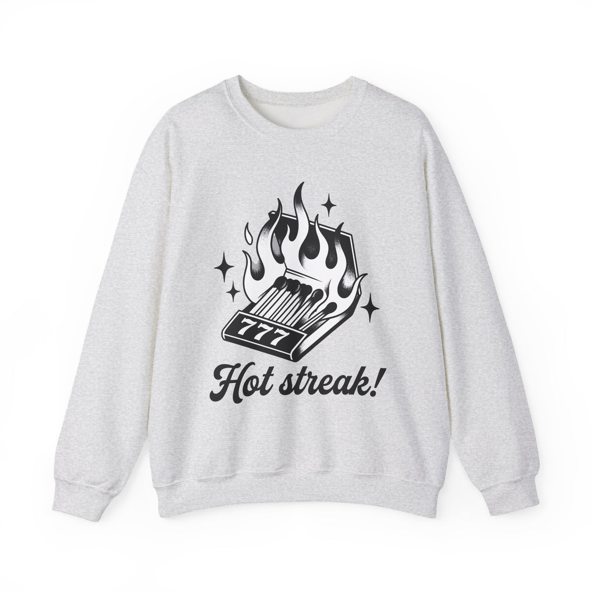 Lit Matchbox Sweatshirt Retro Amulet Gift Women Traditional Sweatshirt Matchbox Sweatshirt Retro Fan Matchstick Sweatshirt Charm Graphic Antique Twinkles