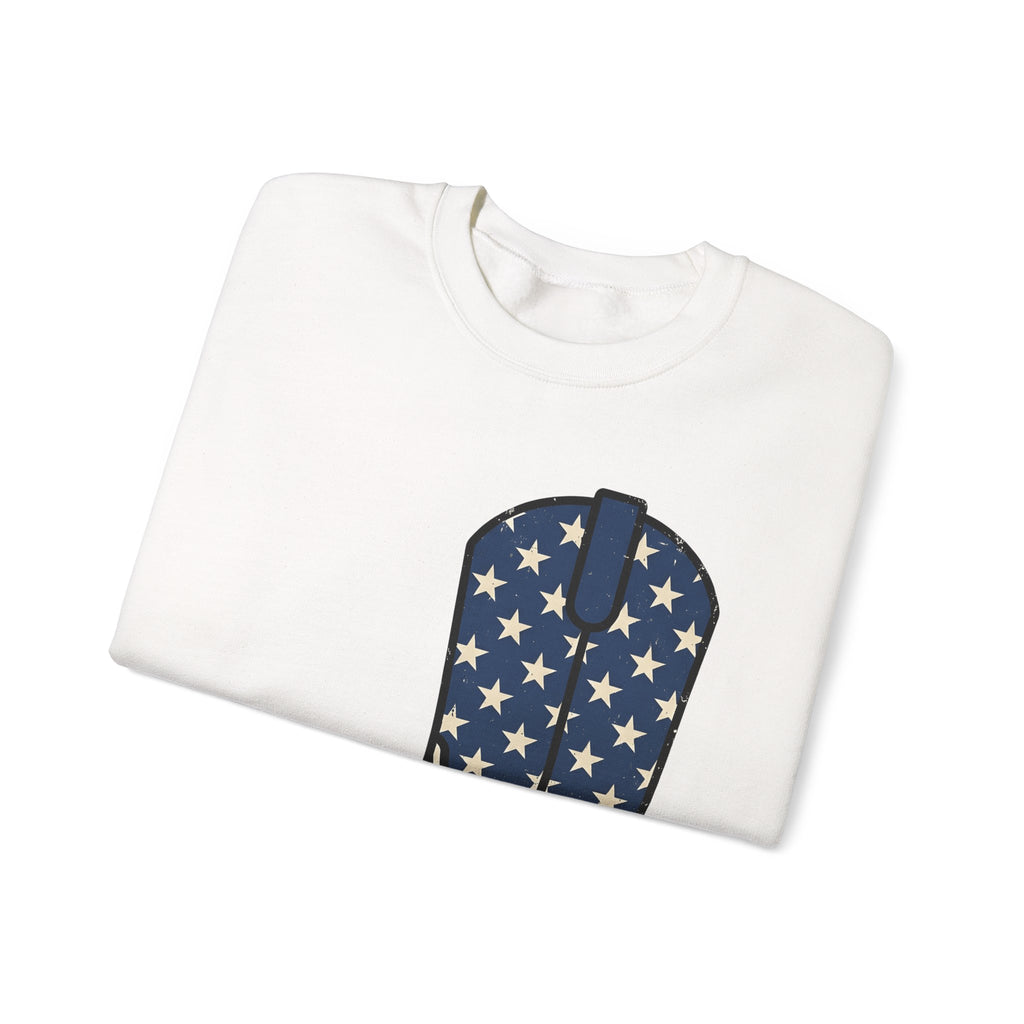 Leather Boot Sweatshirt America Rodeo Gift Women Heritage Sweatshirt Boot Sweatshirt American Fan Boots Sweatshirt Rodeo Graphic Antique Star Symbols Sweatshirt