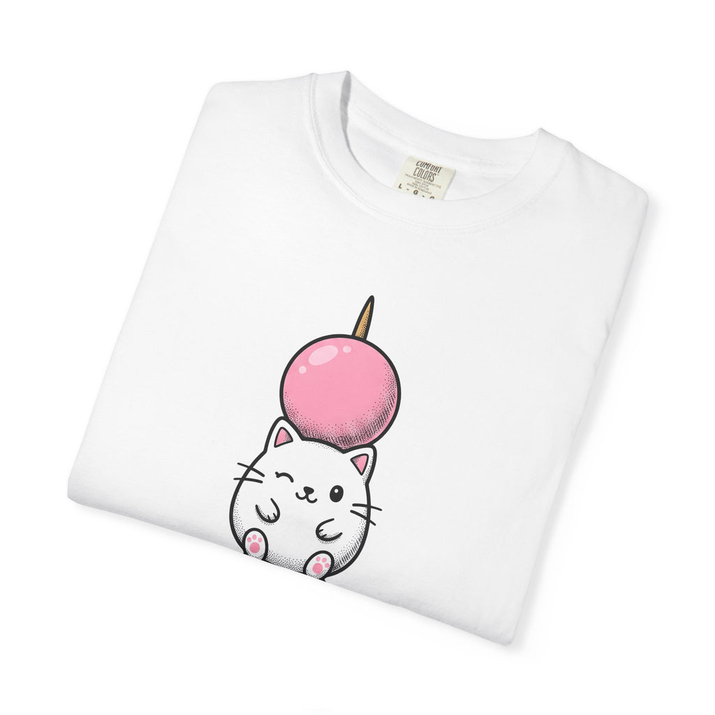 Feline Mochi Cat Snack Gift Adorable Cat Cat Fan Kitty Food Comic Sweet Candy T-Shirt